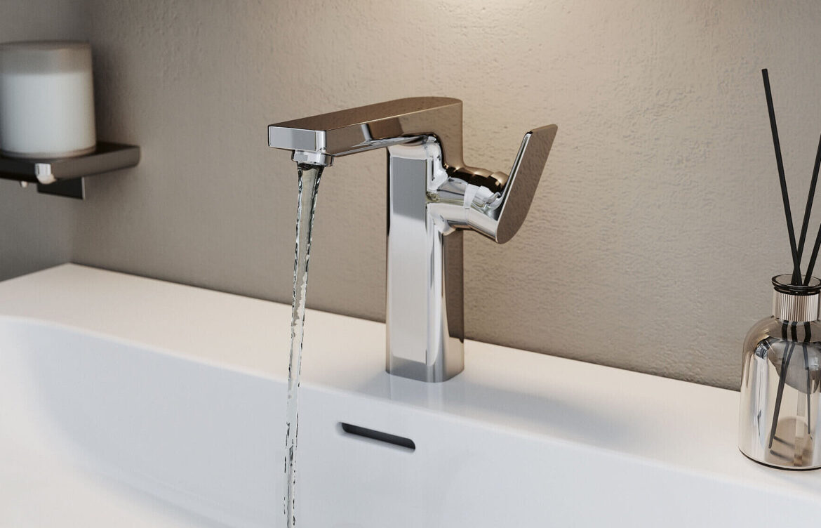 Mit Design-Armaturen zu mehr Funktionalität und Stil für ein modernes Badezimmer