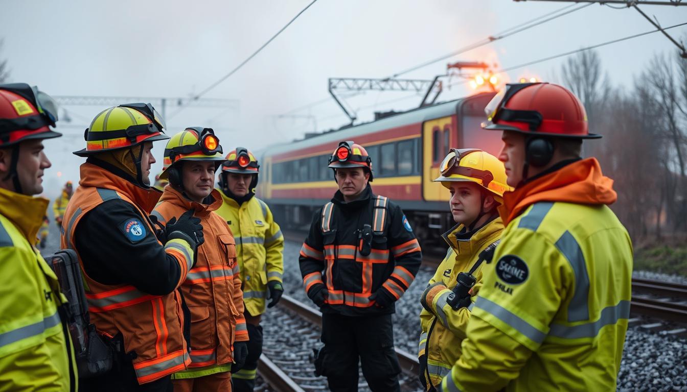 Kabelbrand in Sachsen-Anhalt
