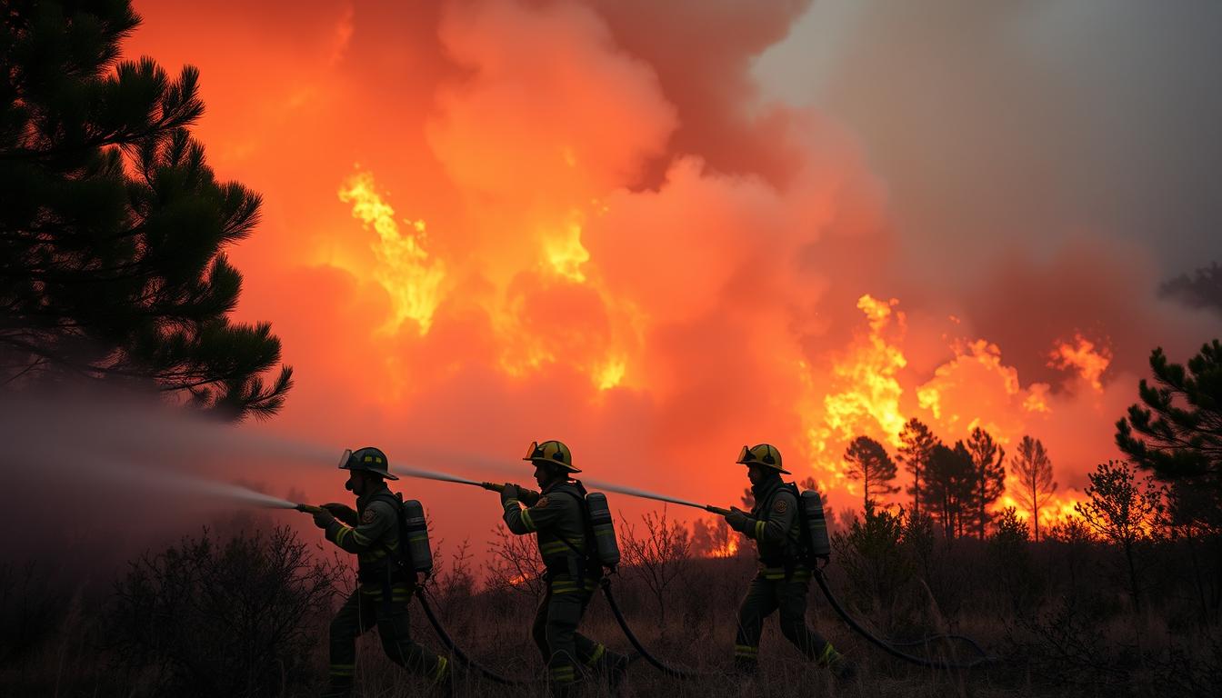 Waldbrand Südfrankreich