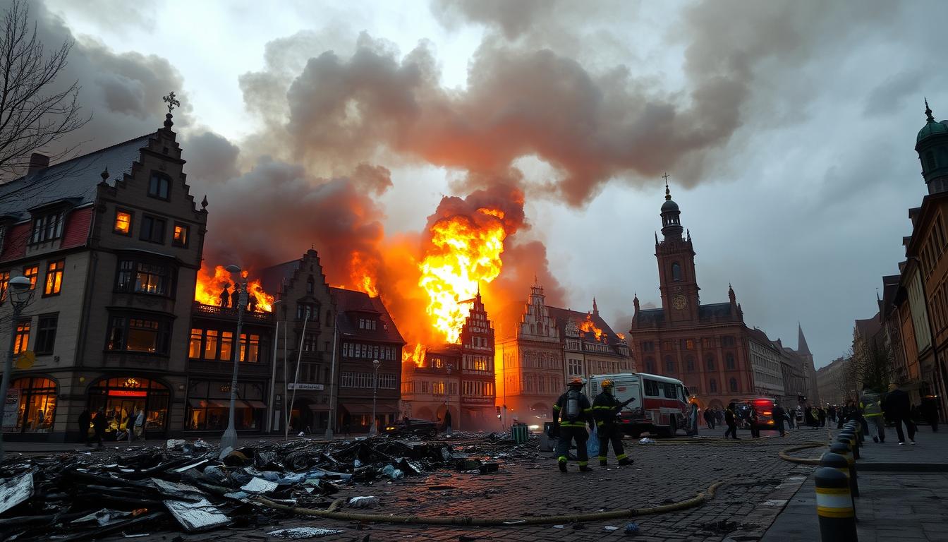 großbrand in aschaffenburg