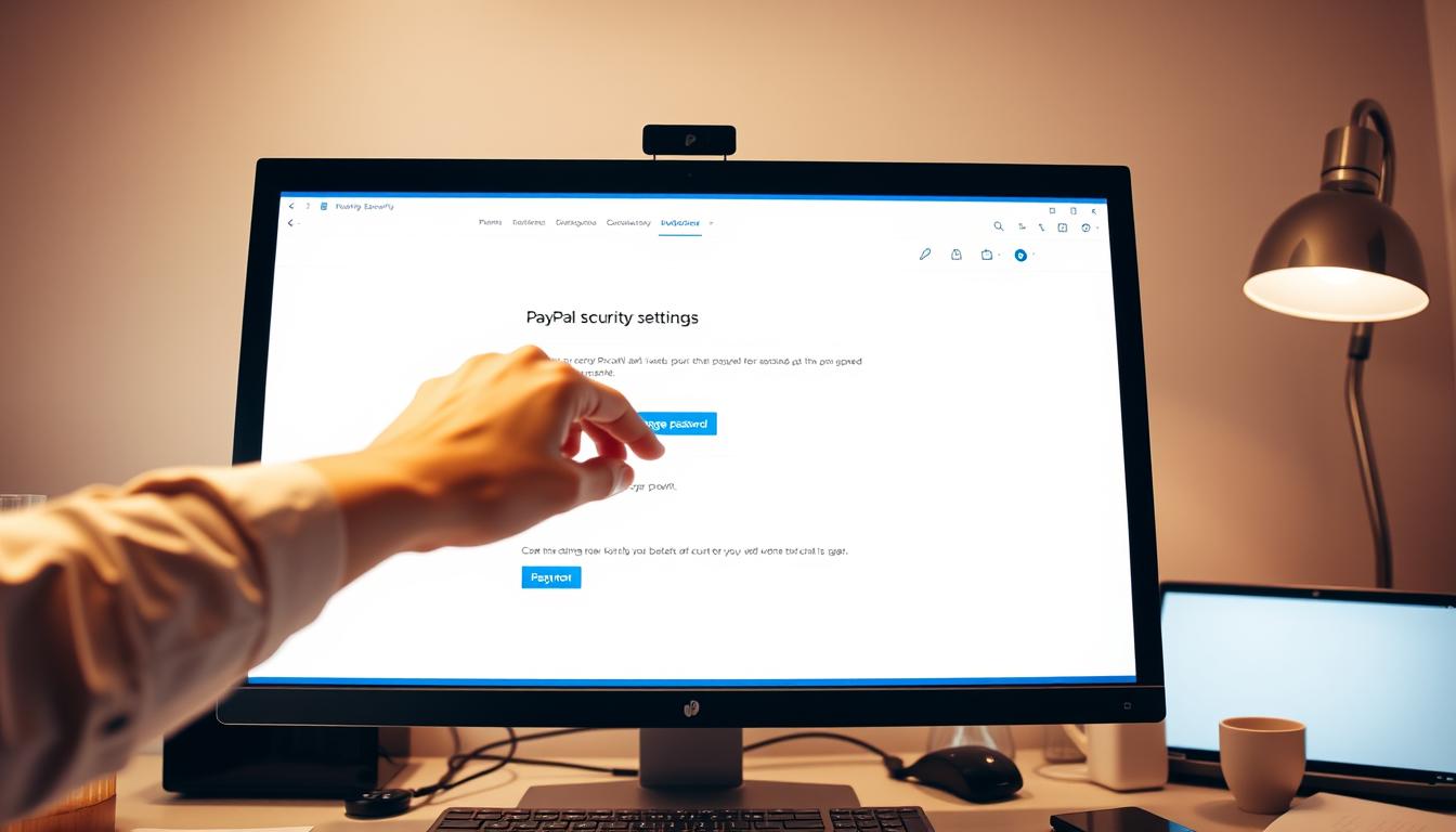 paypal passwort ändern