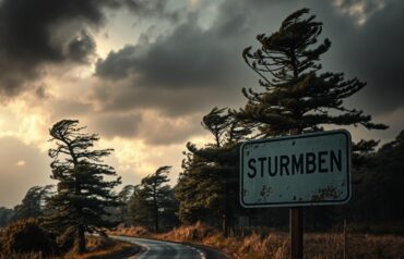 warnung vor sturmböen
