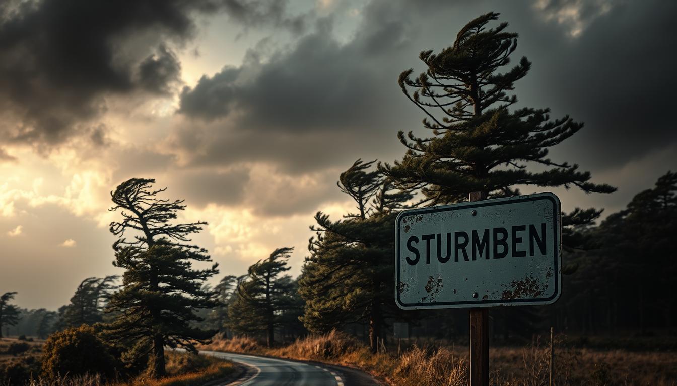 warnung vor sturmböen